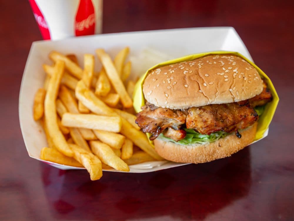 Teriyaki Chicken Burger